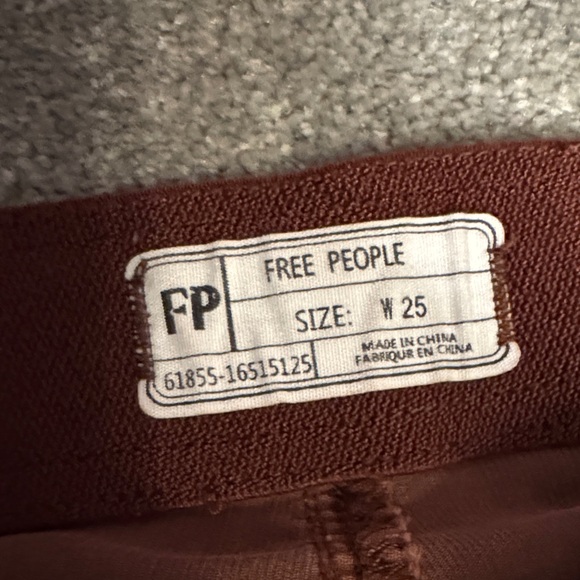 Free People Cinnamon Corduroy Pants - Picture 2 of 6